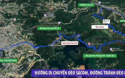 Công bố tình huống khẩn cấp đèo Mimosa, chỉ dẫn hai tuyến đường đèo lên Đà Lạt