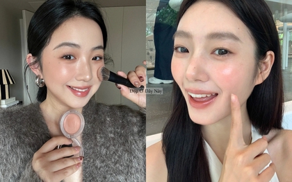 5 hộp má hồng "made in Vietnam" đẹp xuất sắc: Mặt mộc vẫn lên da tự nhiên