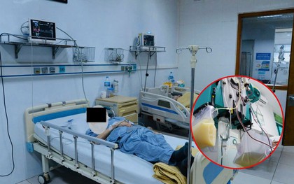 Người đàn ông Hà Nội máu trắng như sữa, 3 ngày liên tiếp phải lọc máu vì loại đồ uống nam giới mê