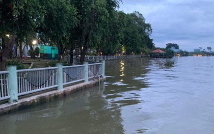 Mực nước trên sông Đồng Nai và La Ngà vẫn cao, nhiều địa phương phải hết sức đề phòng