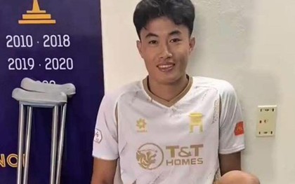 Tình hình mới nhất về chấn thương của Văn Trường U22 Việt Nam