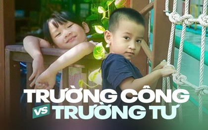 Cho con học mầm non trường công - trường tư đủ cả, bà mẹ TP.HCM đúc kết 2 CHỮ quan trọng sau hai hành trình trái ngược