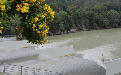 Sáng nay 25-11, hồ Dầu Tiếng xả lũ, người dân ở khu vực ven sông Sài Gòn hết sức lưu ý