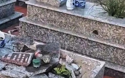 Xác định kẻ đập phá mộ liệt sỹ ở Hải Phòng