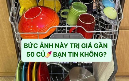 Góc bếp 50 triệu khiến chị em trầm trồ: Riêng bộ bát đĩa nhìn là hiểu ngay vì sao