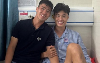 Tình hình của Văn Trường U22 Việt Nam sau phẫu thuật chấn thương