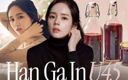 Mỹ nhân "đẹp tự nhiên nhất xứ Hàn" U45 da vẫn tràn đầy collagen nhờ 1 thức uống đỏ loẹt bán đầy siêu thị, chợ Việt