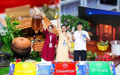 Độc lạ phở, bánh tét, bánh chưng lọt top 3 thức uống xuất sắc nhất cuộc thi đồ uống không cồn