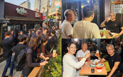 Quán gà rán bình dân “đổi đời” sau bữa nhậu của 3 tỷ phú công nghệ: Dân Hàn nườm nượp xếp hàng "xin vía" giàu có, đậu đại học...