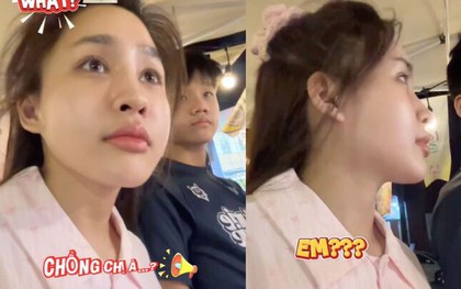 Clip mẹ 3 con đi chơi bị nhầm là vợ của con trai khiến dân mạng cười bò