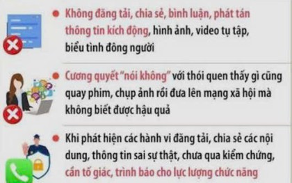 Công an thành phố Hải Phòng cảnh báo nóng về "vụ việc nghiêm trọng ở Lạng Sơn"