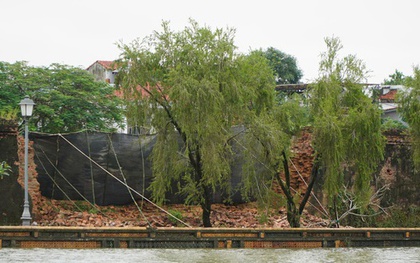 Thông tin chính thức về sự cố sập 15 m tường Hoàng thành Huế