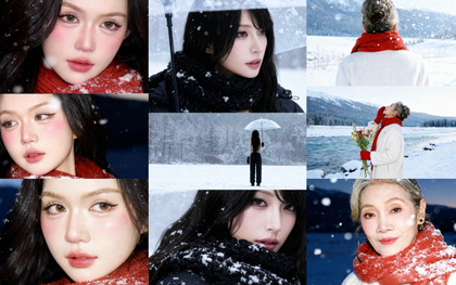 Cả mạng xã hội đang du lịch Bắc Cực: 1 mét vuông 10 nàng thơ trong bão tuyết, ai đỉnh hơn?