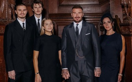 Tiểu thư Harper xinh đẹp, khí chất thanh lịch chiếm trọn spotlight giữa lâu đài nơi David Beckham được phong Hiệp sĩ