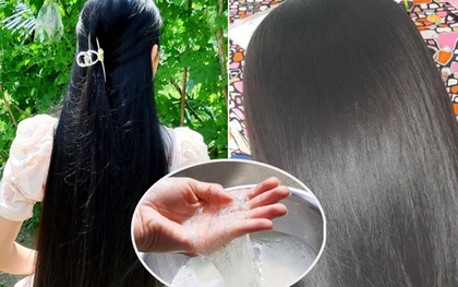 Ủ tóc 1 lần/tuần với nguyên liệu "tươi", mái tóc của cô nàng này nhìn bóng mượt tựa tráng gương