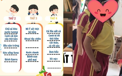 Bà mẹ TPHCM khoe ảnh con gái sau bữa ăn bán trú, 1 chi tiết "lạ" khiến hội phụ huynh đồng loạt "xin vía"!