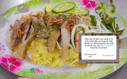 Thực hư món cơm gà ở Việt Nam cấm người dưới 18 tuổi
