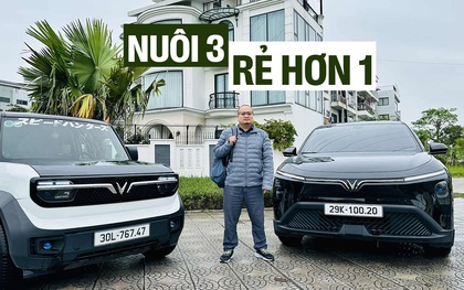 Bán Ranger sắm một cặp Limo Green, EC Van, chủ xe chia sẻ: ‘Nuôi 3 xe điện rẻ hơn 1 xe dầu, tiết kiệm hơn 100 triệu/năm’