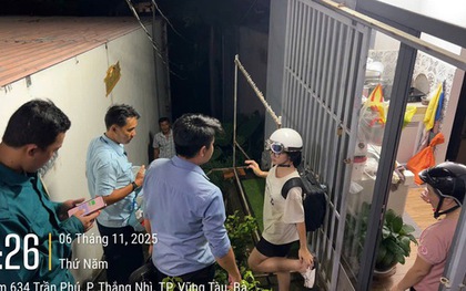 Ngay trong đêm, Vũng Tàu di dời 81 người khỏi khu vực có nguy cơ sạt lở