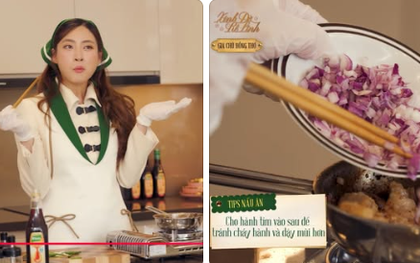 Hoa hậu Lương Thùy Linh nấu thịt rang cháy cạnh mà bị dân mạng "bóc phốt": Thực hư thế nào?