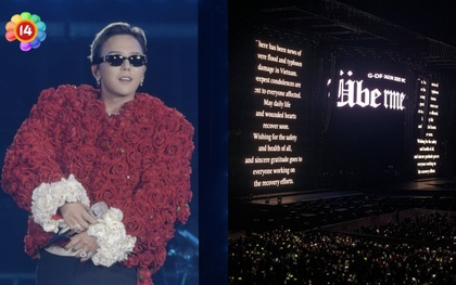 G-DRAGON gửi thông điệp đến người dân chịu ảnh hưởng bão lũ tại Việt Nam, viết bằng 3 thứ tiếng quá tinh tế!