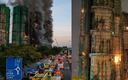 Cháy chung cư Hồng Kông: Tiết lộ của cư dân kèm ảnh hiện trường gây bất ngờ