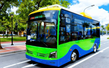 Côn Đảo lần đầu có xe buýt kết nối trung tâm đảo - sân bay