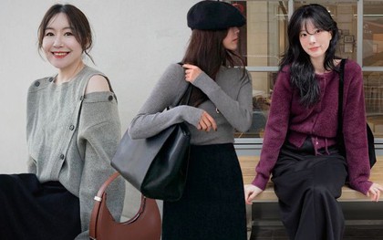 Phụ nữ sành điệu sẽ kết hợp chân váy đen với 5 mẫu áo trẻ trung