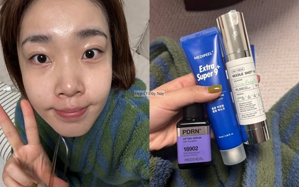 Tôi dùng đúng 3 sản phẩm này để da căng bóng trông như đi spa đắt tiền