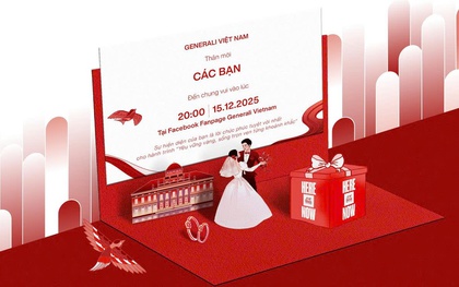 Thiệp mừng online “mới lạ” của Generali khiến cả cộng đồng mạng “thích thú”: Điều đặc biệt nào sắp được bật mí?