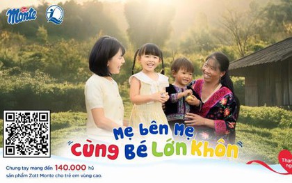 Khởi động Quỹ dinh dưỡng "Zott Monte, Cùng bé lớn khôn 2025", đặt mục tiêu hỗ trợ 140.000 hũ sản phẩm cho trẻ vùng cao