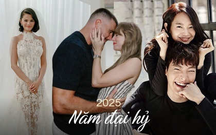Năm đại hỷ 2025 của showbiz: Loạt sao đình đám Âu - Á nô nức cưới hỏi, fan toàn cầu “đứng ngồi không yên”