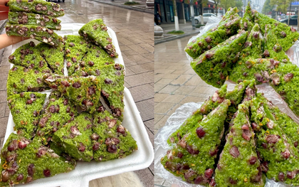 Tưởng là matcha nhưng không phải: Món bánh "xanh mướt" dẻo quẹo đang khiến hội chị em mê đồ Trung lùng sục
