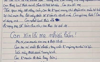 Bức thư xót xa 1 nữ sinh gửi mẹ: "Mẹ ơi con rất sợ… Con không ăn nổi cơm. Chỉ còn một tia hi vọng mong manh"