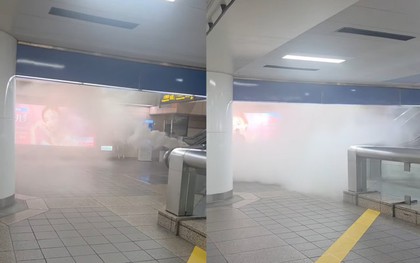 Ném bom khói, tấn công bằng dao ở ga tàu điện Đài Loan, nhiều người bị thương