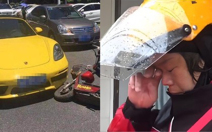 Shipper tông hỏng xe Porsche, bật khóc giữa đường nhưng chủ xe không bắt đền, còn đòi chi trả viện phí: Nhờ 1 câu nói!