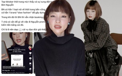 Drama mới của giới thời trang: KOL có tiếng bị tố "nói 1 đằng làm 1 nẻo" cùng màn đối chất không nể nang