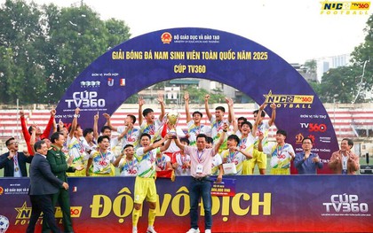 Đại học Huế vô địch sau loạt luân lưu nghẹt thở: Chung kết kịch tính nhất lịch sử Cúp TV360 2025