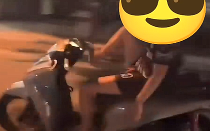 Bị quay lại cảnh dùng chân điều khiển xe, thanh niên “ngậm ngùi chia tay chiếc SH”