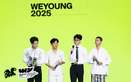 Chàng trai "tiểu thuyết cũng không dám viết" xuất hiện trên sân khấu WeYoung 2025