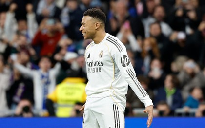 Mbappe ăn mừng kiểu "siu" khi san bằng kỷ lục ở Real, Ronaldo lập tức có phản ứng