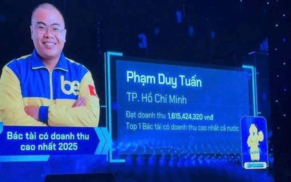 Xôn xao bức ảnh tài xế doanh thu 1,6 tỷ đồng, Be nói gì?