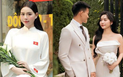 Mê mẩn nhan sắc hotgirl khiến Thanh Nhàn (U22 Việt Nam) yêu xa ngàn cây số, rồi "cưới liền tay" ở độ tuổi rất trẻ