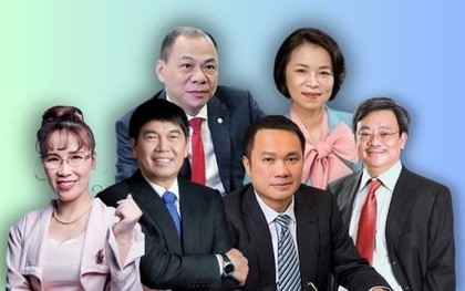 Tổng tài sản 20 người giàu nhất TTCK Việt Nam cán mốc 1 triệu tỷ đồng, vị trí giàu thứ 2 của ông Trần Đình Long bị "đe dọa"