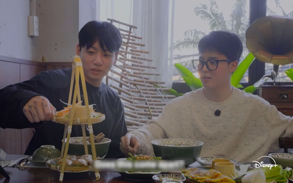 Sốc: Jungkook, Jimin (BTS) ở Đà Nẵng ăn 1 bữa gọi 9 món toàn thịt và hải sản