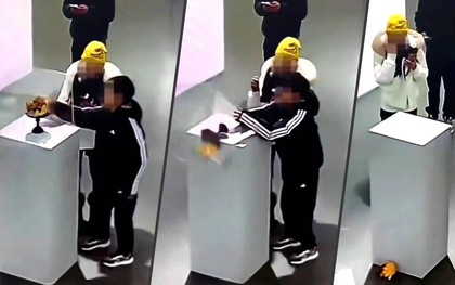 Mẹ mải chụp ảnh, con trai làm vỡ chiếc vương miện hơn 7 tỷ đồng