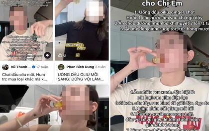 'Sốt rần rần' trào lưu uống dầu ô-liu khi bụng đói để đẹp, bác sĩ nói gì?