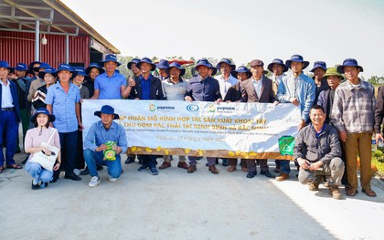 PepsiCo đồng hành cùng nông dân trong hành trình nâng chuẩn vùng nguyên liệu bền vững