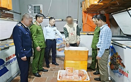 Phát hiện 7 tạ trứng non, nầm lợn trôi nổi chuẩn bị tuồn vào quán ăn ở Bắc Ninh