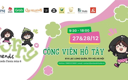 Ambedo Fiesta mùa 6: Furry Friends, Lễ hội sáng tạo & cộng đồng của Gen Z Hà Nội đổ bộ Công viên Hồ Tây